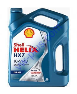 Масло моторное Shell Helix HX7 Diesel 10W-40, 4л.